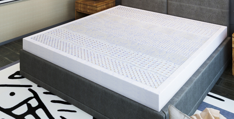 Nệm Cao Su Kim Cương Coolux - 7Zone Gel Mát - Ảnh 3